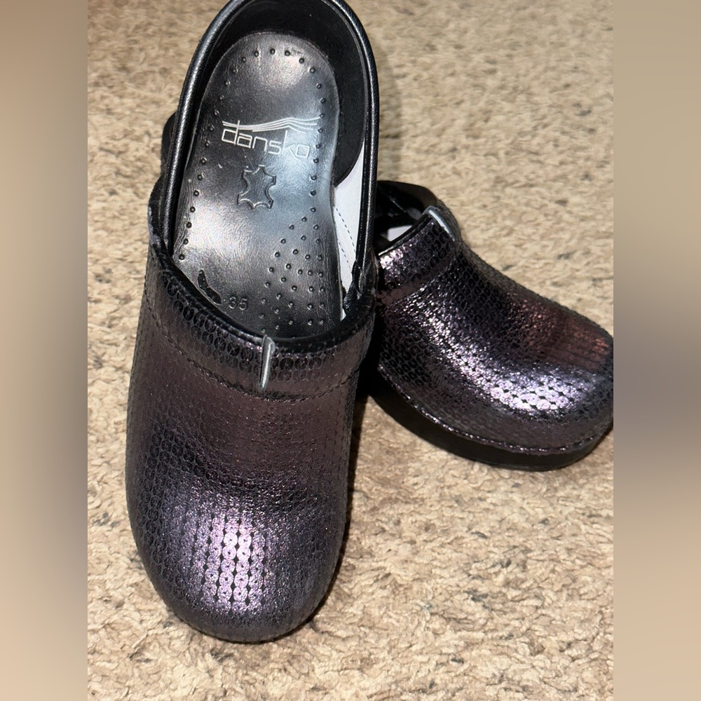 Beautiful Purple Soft Dansko Shoes